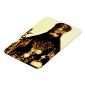 Haile Selassie - HIM - Rastafari - Jah Magnet Magneet (Linkerzijde)