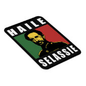 Haile Selassie - HIM - Rastafari - Jah Magnet Magneet (Rechterzijde)
