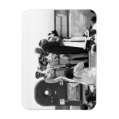 Haile Selassie - HIM - Rastafari - Jah Magnet Magneet (Verticaal)