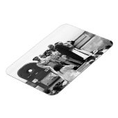 Haile Selassie - HIM - Rastafari - Jah Magnet Magneet (Linkerzijde)