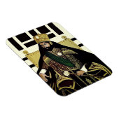 Haile Selassie - HIM - Rastafari - Jah Magnet Magneet (Rechterzijde)