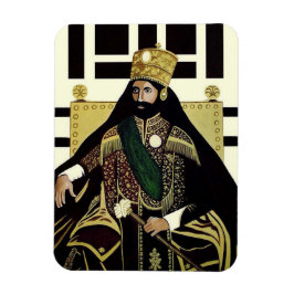 Haile Selassie - HIM - Rastafari - Jah Magnet Magneet
