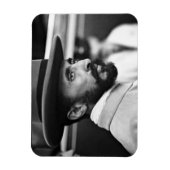 Haile Selassie - HIM - Rastafari - Jah Magnet Magneet (Verticaal)