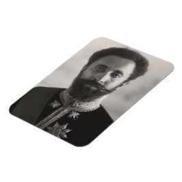 Haile Selassie - HIM - Rastafrai - Reggae Magnet Magneet