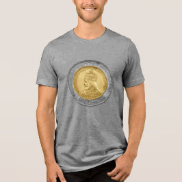 Haile Selassie I HEM Jah Rastafari Rasta Jah Zegen Tri-Blend Shirt