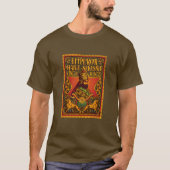 Haile Selassie I HIM Jah Rastafari Rasta Jah Bless T-shirt (Voorkant)