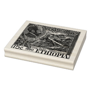 Haile Selassie I Jah Rastafari Houten Stempel