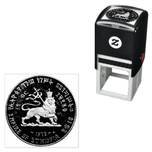Haile Selassie I Jah Rastafari Houten Stempel
