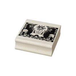 Haile Selassie I Jah Rastafari Wood Art Stamp Rubberstempel