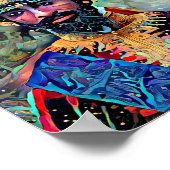 Haile Selassie I, keizer van Ethiopië, Ras Tafari Poster (Hoek)