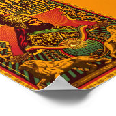 Haile Selassie I Poster Jah Rastafari Rasta Poster (Hoek)