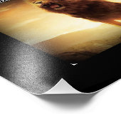 Haile Selassie I Quotes; Rastafari Lion Judah Foto Afdruk (Hoek)