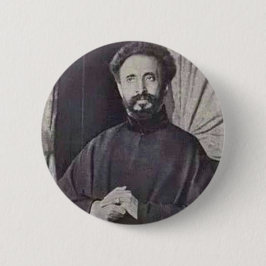 Haile Selassie I Ronde Button 5,7 Cm