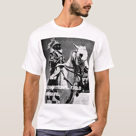 Haile Selassie I - Veldmaarschalk T-shirt (Voorkant)