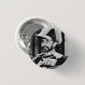 Haile Selassie - Jah - Messiah - Rastafari Button (Voorkant /achterkant)
