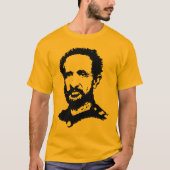 Haile Selassie - Jah - Messiah - Rastafari Shirt (Voorkant)