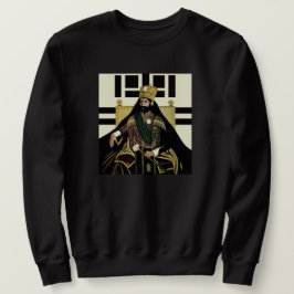 Haile Selassie Jah Rastafari Emperor Rasta Sweater