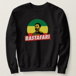 Haile Selassie Jah Rastafari Emperor Rasta Sweater