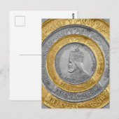 Haile Selassie Jah Rastafari Reggae Rasta Roots  Briefkaart (Voorkant / Achterkant)