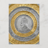 Haile Selassie Jah Rastafari Reggae Rasta Roots  Briefkaart (Voorkant)