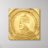 Haile Selassie Jah Rastafari Reggae Rasta Roots  Canvas Afdruk (Voorkant)