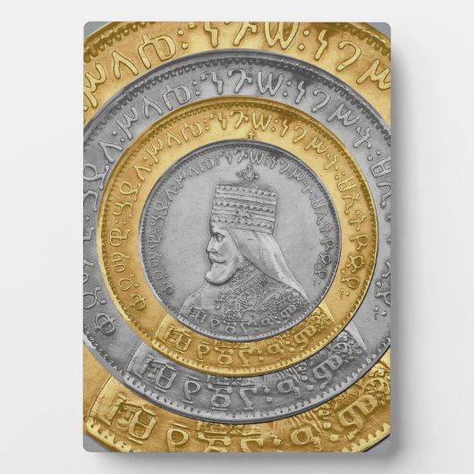 Haile Selassie Jah Rastafari Reggae Rasta Roots  Fotoplaat (voorkant)