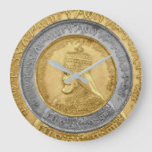 Haile Selassie Jah Rastafari Reggae Rasta Roots  Grote Klok (Voorkant)