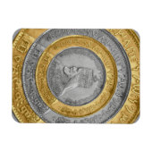 Haile Selassie Jah Rastafari Reggae Rasta Roots  Magneet (Horizontaal)