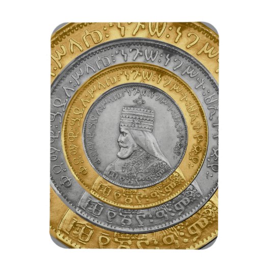 Haile Selassie Jah Rastafari Reggae Rasta Roots  Magneet (Verticaal)