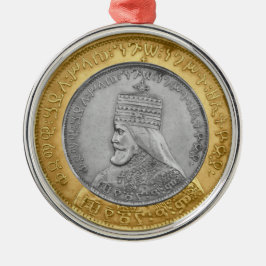Haile Selassie Jah Rastafari Reggae Rasta Roots  Metalen Ornament