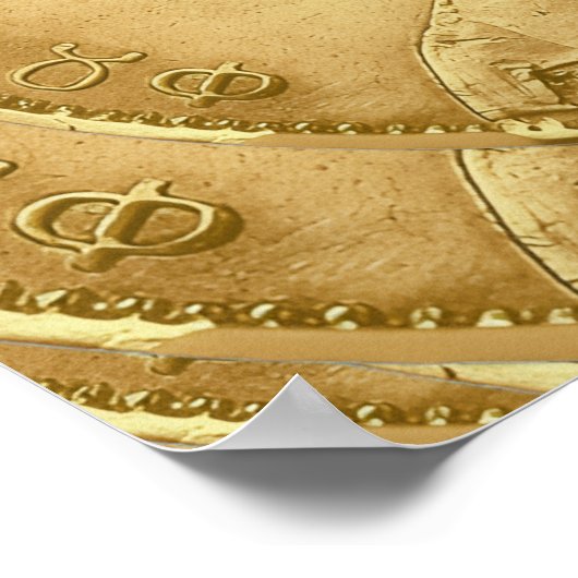 Haile Selassie Jah Rastafari Reggae Rasta Roots  Poster (Hoek)