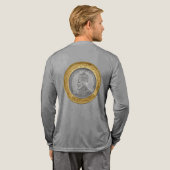 Haile Selassie Jah Rastafari Reggae Rasta Roots  Tri-Blend Shirt (Achterkant)