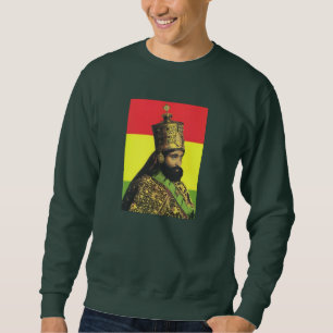 Haile Selassie Jah Rastafari Reggae Rasta Roots Trui