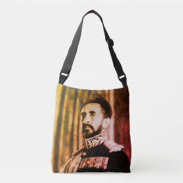 Haile Selassie - Jah Rastafari - Reggae Roots Bag Crossbody Tas