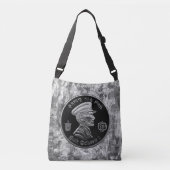 Haile Selassie - Jah Rastafari - Reggae Roots Bag Crossbody Tas (Voorkant)