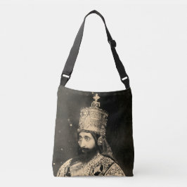 Haile Selassie - Jah Rastafari - Reggae Roots Bag Crossbody Tas