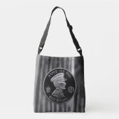 Haile Selassie - Jah Rastafari - Reggae Roots Bag Crossbody Tas (Achterkant)