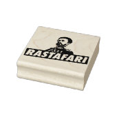 Haile Selassie - Jah Rastafari - Royal Rasta Stamp Rubberstempel (Stempel)