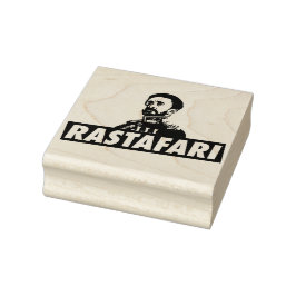 Haile Selassie - Jah Rastafari - Royal Rasta Stamp Rubberstempel