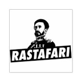 Haile Selassie - Jah Rastafari - Royal Rasta Stamp Rubberstempel (Afrduk)