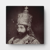 Haile Selassie Jah Rastafarie Rasta Roots poster Fotoplaat (Voorkant)