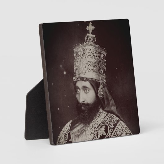 Haile Selassie Jah Rastafarie Rasta Roots poster Fotoplaat (Voorkant)