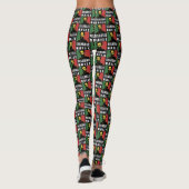 Haile Selassie - King of the kings - Yoga Leggins Leggings (Achterkant)