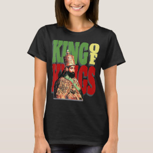 Haile Selassie King Rastafari T-shirt