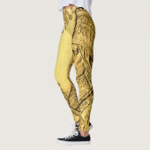 Haile Selassie Leggings Koning Juda Design (Links)