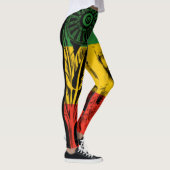 Haile Selassie Leggings Lion Judah Design (Rechts)