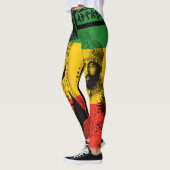 Haile Selassie Leggings Lion Judah Design (Links)