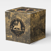 Haile Selassie Lion of Judah Jah Rastafari Roots Bedankdoosjes (Voorkant Zijde)