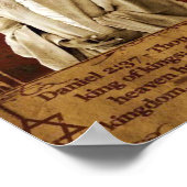 Haile Selassie Lion Rasta Solomon Jah Rastafari Poster (Hoek)