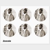 Haile Selassie - Messiah - Jah Rastafari Sticker (Vel)
